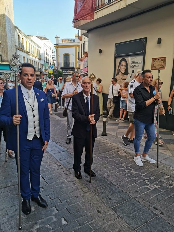 La Casa de Ceuta en Algeciras presente en la procesión de la Virgen del Carmen 